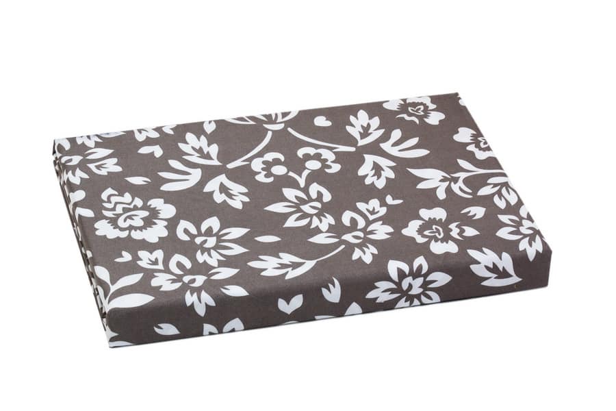 Bed Sheet King Size Flower & Line Print - Balooworld