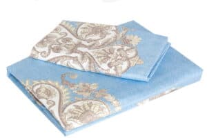 Bed Sheet Queen Size Stripes & Plaid Pattern With Pillow Covers - Balooworld