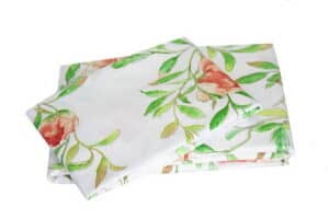 Bed Sheet Queen Size Summer Leaf & Flower With Pillow Covers - Balooworld