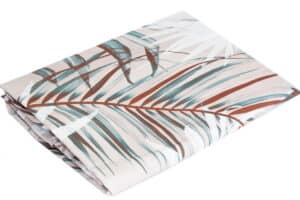 Bed Sheet Queen Size Allover Tropical Leaf Print - Balooworld