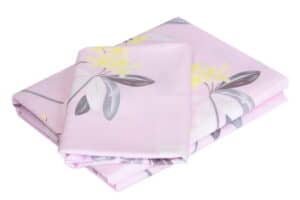 Bed Sheet Queen Size Soft Contrast Floral Print With Pillow Covers - Balooworld