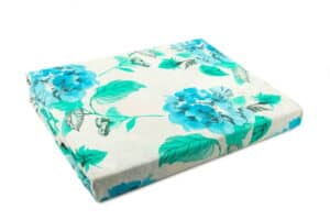 Bed sheet King Size Blue Flower Overlay Print - Balooworld