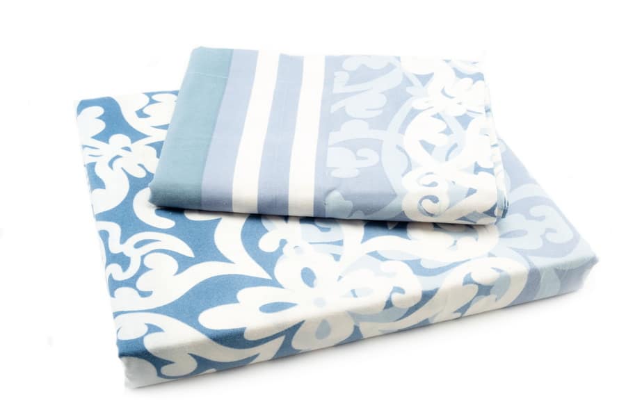 Bed sheet Queen Size Damask & Stripes Pattern With Pillow Cover - Balooworld