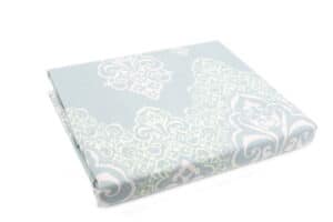 Bed Sheet Queen Size Neutral Color Damask Pattern - Balooworld