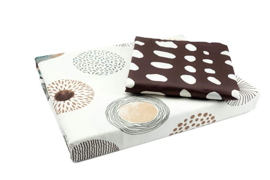 Bed Sheet Queen Size Circle Abstract Pattern with Pillow Covers - Balooworld