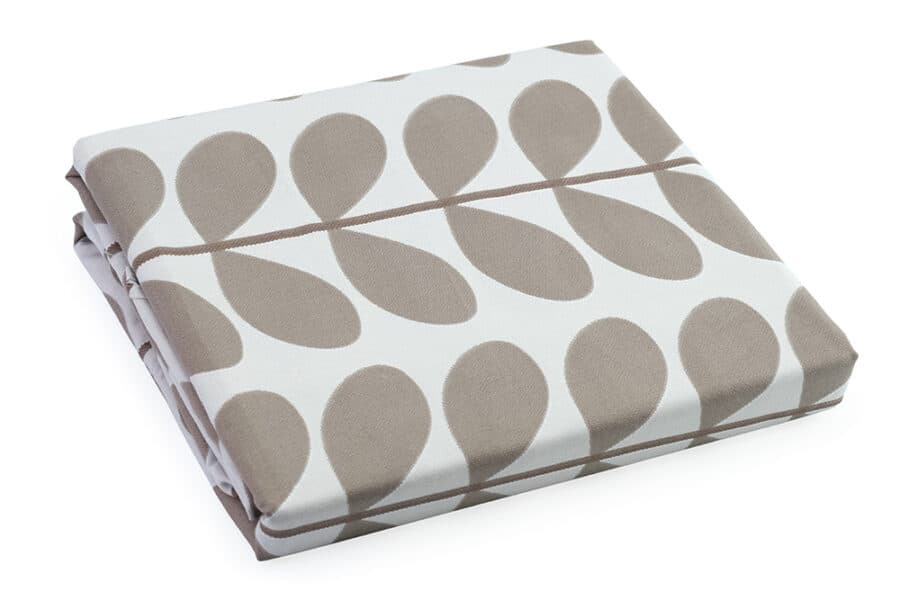 Bed Sheet King Size Flower & Leaf String Pattern - Balooworld