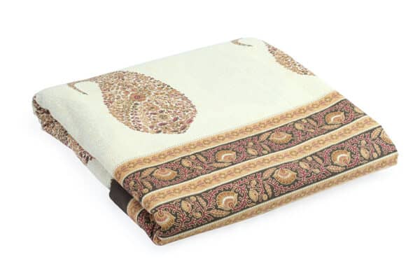  Bed Sheet King Size Mughal Floral Pattern - Balooworld 