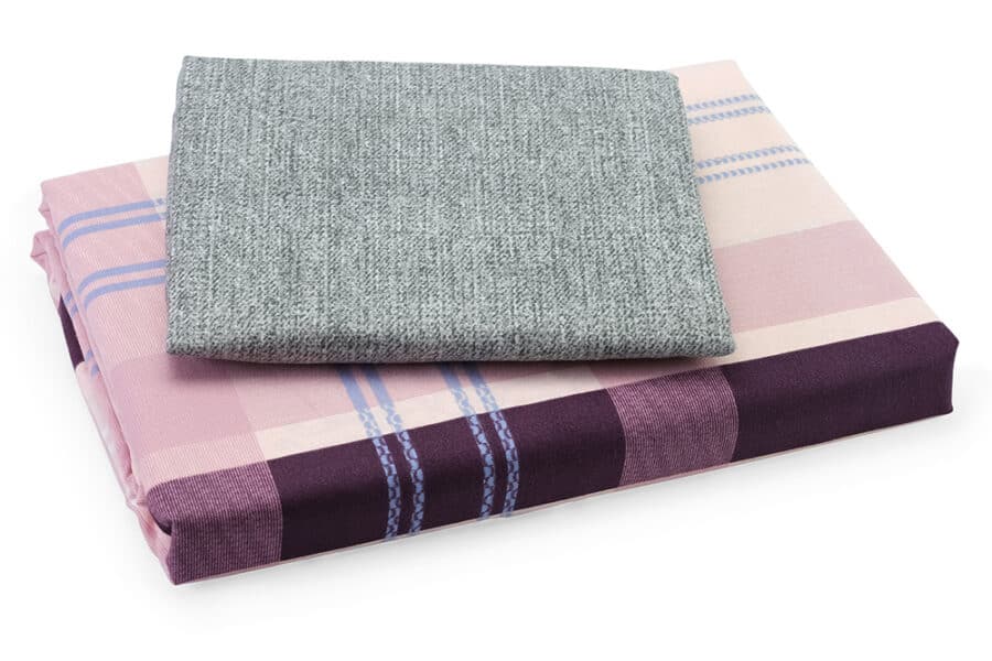 Bed Sheet Queen Size plaid & abstract pattern with Pillowcases - Balooworld