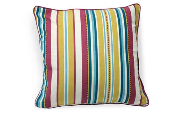 solid color stripe on cotton cushion cover - balooworld.ca