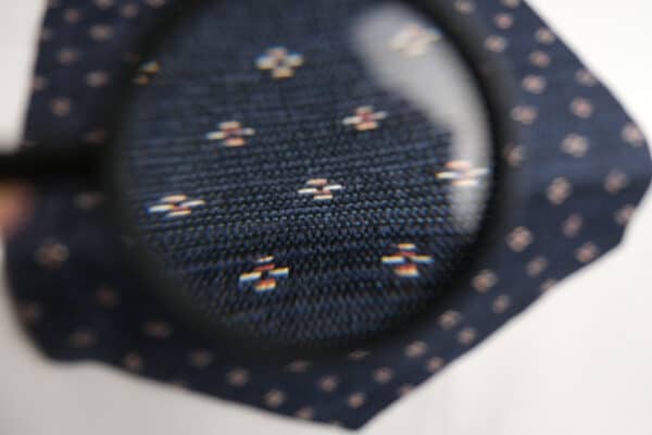 table-runner-medium-size-short-lines-on-dark-blue-balooworld-material