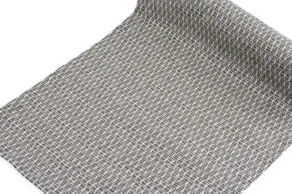 white Geometric Print table runner material - balooworld.ca