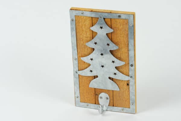 Christmas tree design on metal hook side balooworld-decoration