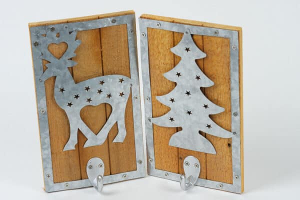 reindeer and tree metal hook balooworld-decoration