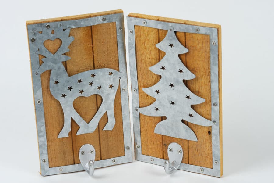 reindeer and tree metal hook balooworld-decoration