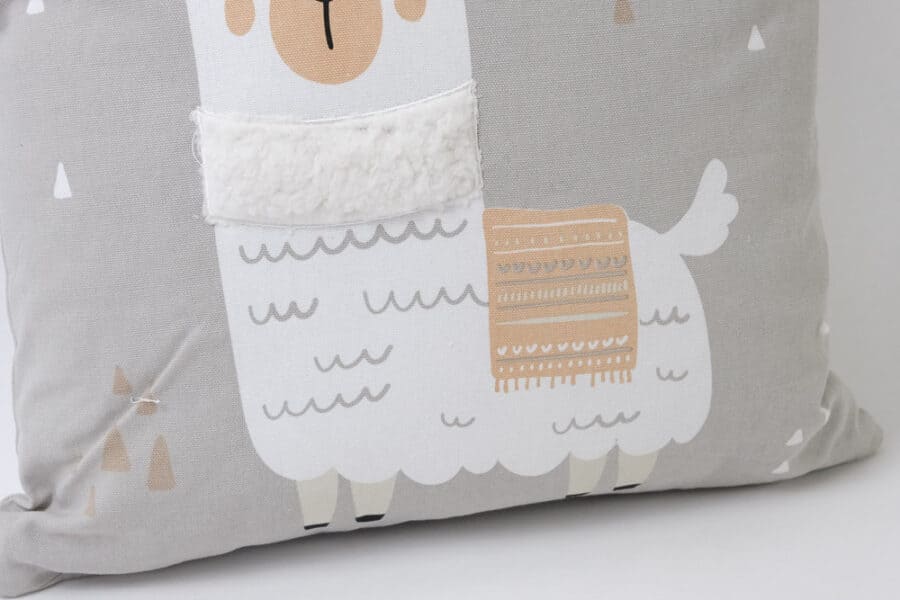 llama cushion material balooworld-cushion-cover