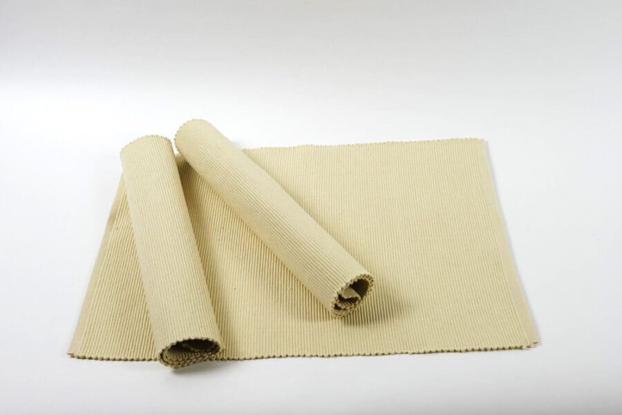BalooWorld Natural ribbed placemat per piece