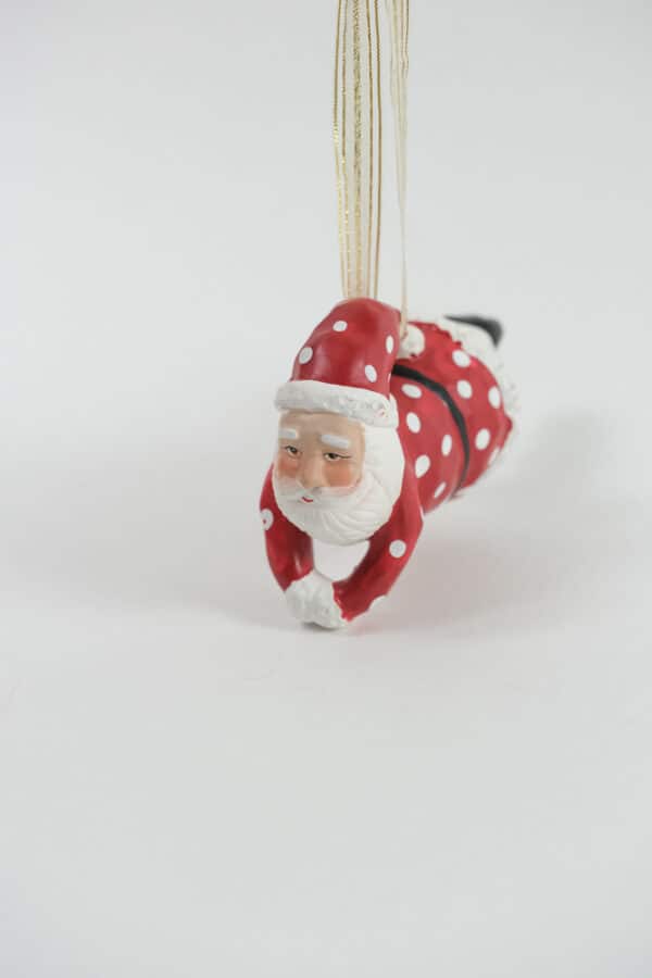 santa clause hanging side balooworld-decoration