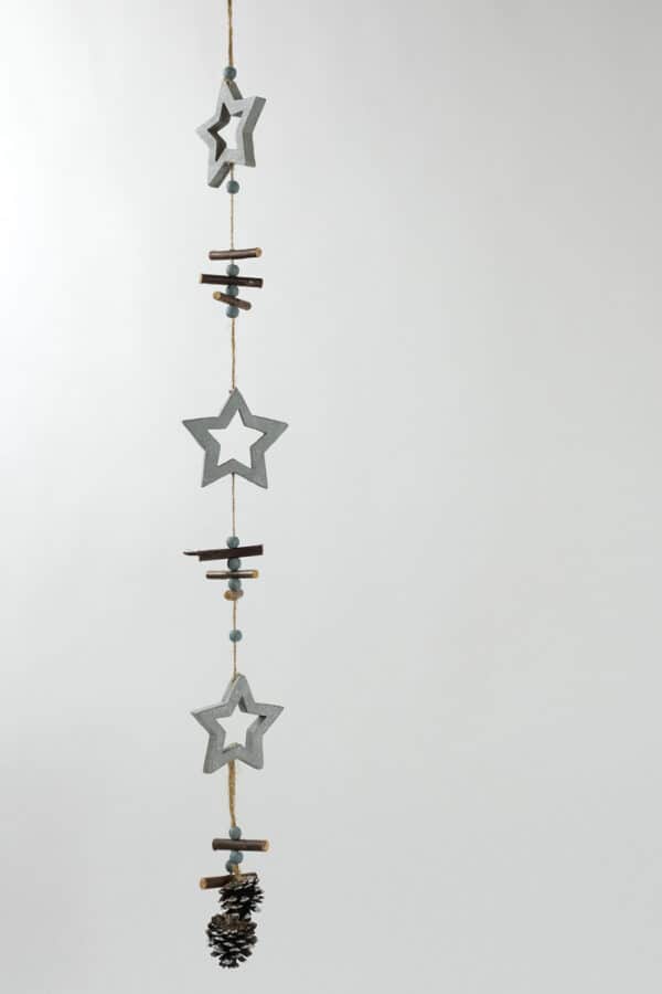  3 stars garland hanging balooworld-decoration