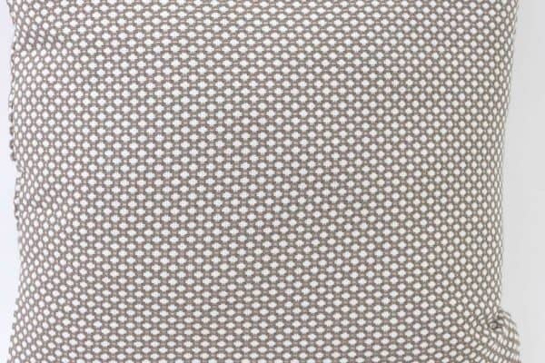 white brown mini geometric pattern material balooworld-cushion-cover